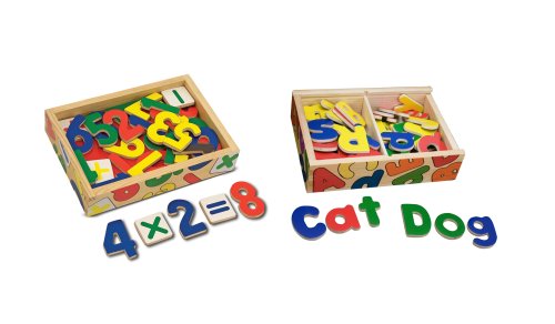 Melissa & Doug Deluxe Magnetic Letters & Numbers in a Box Bundle Reviews