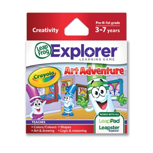 LeapFrog Crayola Art Adventure Learning Game (Works with LeapPad Tablets,Leapster Explorer GS, and Leapster Explorer) Reviews