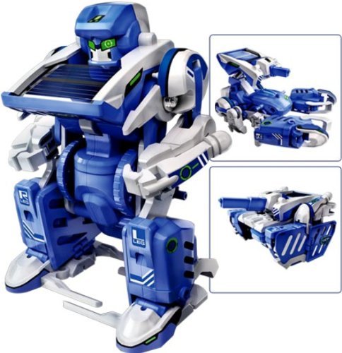 3-in-1 Educational T3 Solar Transforming Robot Science Kit DIY