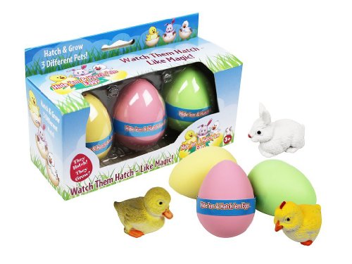 Easter Eggs – Hide ‘Em and Hatch ‘Em Eggs – Watch Them Hatch Like Magic Three Different Pets!